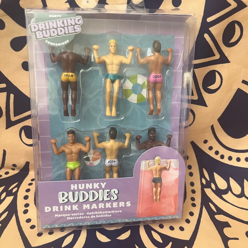 Colorful Drink Markers Set